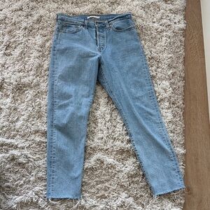 Levi's Light Blue Wedgie Jeans Size 299